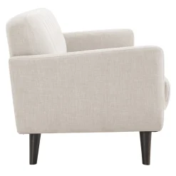 * Hadley Tufted Back Accent Chair, Taupe Opening Sales< Accent Chairs