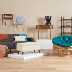 * Hadley Tufted Back Sofa, Charcoal Grey Opening Sales< Sofas & Settees & Loveseats