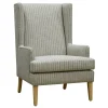 * Honeybloom Asher Wing Accent Chair Outlet< Accent Chairs