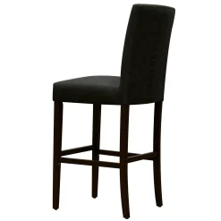* Honeybloom Brown Baseball Stitch Barstool Low Price< Barstools