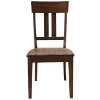 * Honeybloom Chloe Brown Wooden Dining Chair Clearance< Dining Chairs & Benches