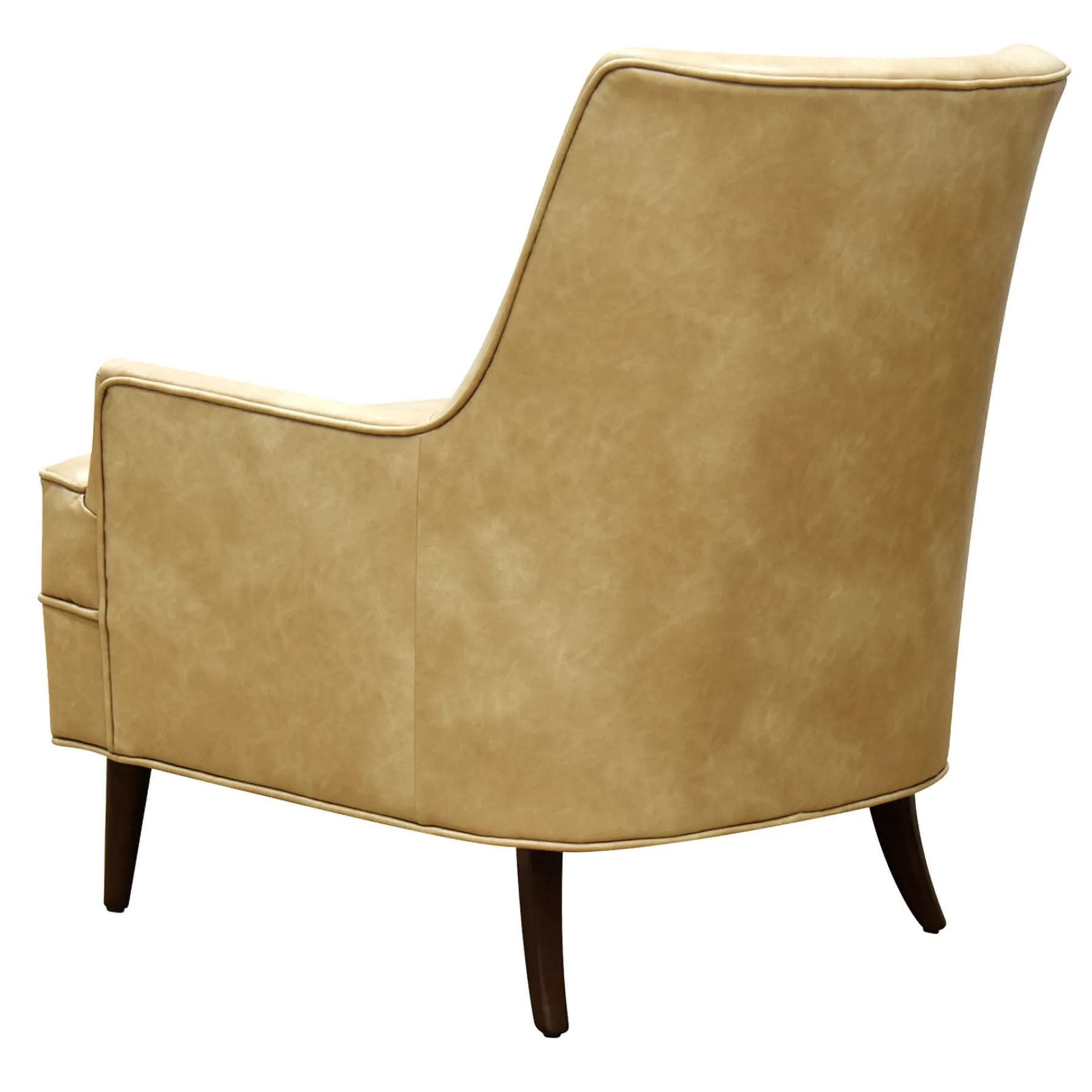 * Honeybloom Colton Armchair Faux Leather Buff Promotion< Accent Chairs