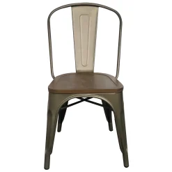 * Honeybloom Ennis Metal Dining Chair Discount Online< Dining Chairs & Benches
