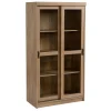 * Honeybloom Fullerton 4-Shelf Sliding Door Cabinet Gift Selection< Cabinets & Chests