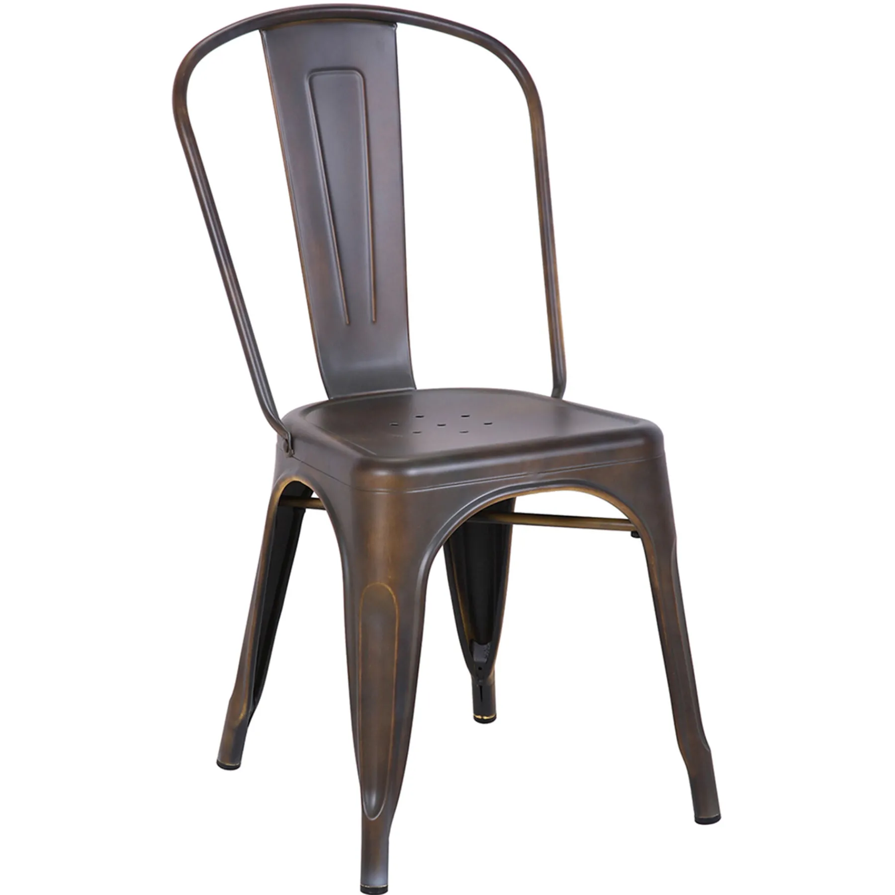* Honeybloom Idris Bronze Metal Dining Chair Discount< Dining Chairs & Benches