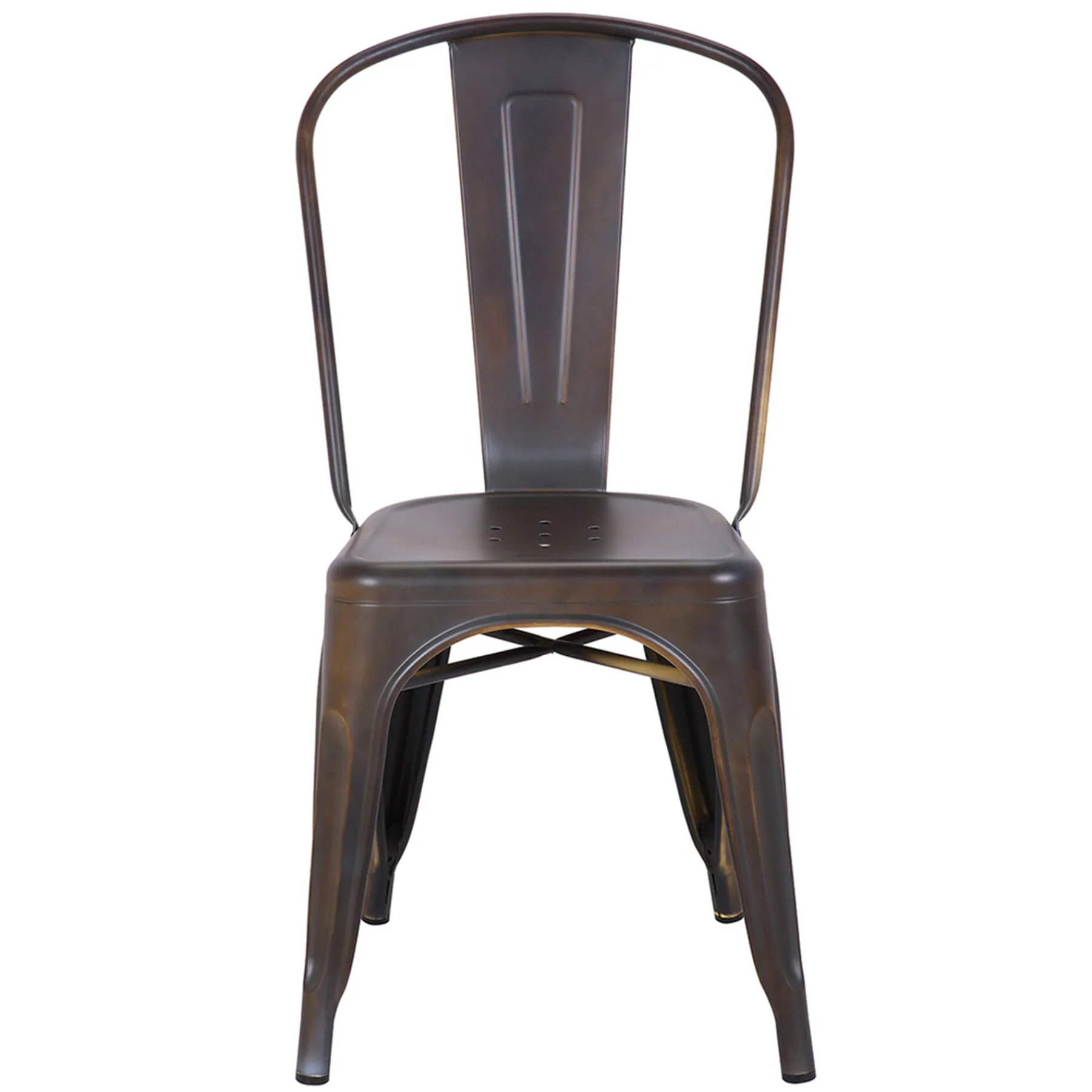 * Honeybloom Idris Bronze Metal Dining Chair Discount< Dining Chairs & Benches