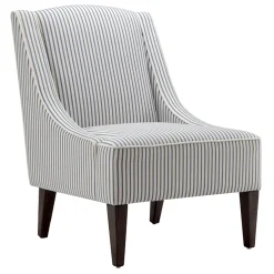 * Honeybloom Kayson Striped Accent Chair Flash Sale< Accent Chairs