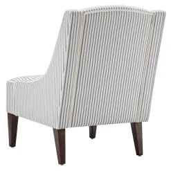 * Honeybloom Kayson Striped Accent Chair Flash Sale< Accent Chairs