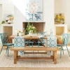 * Honeybloom Massena Natural Wood Dining Table, 72 Online Discount< Dining Tables & Sets