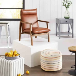 * Honeybloom Metier Lounge Chair Discount Online< Accent Chairs