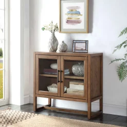 * Honeybloom Moore 2-Door Cabinet Low Price< Cabinets & Chests