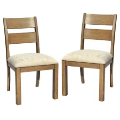 * Honeybloom 2-Pack Porter Wood-Back Dining Chair Discount Online< Dining Chairs & Benches
