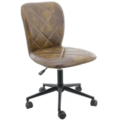 * Honeybloom Quinton Quilted Office Chair Outlet< Office