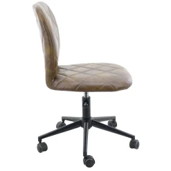 * Honeybloom Quinton Quilted Office Chair Outlet< Office