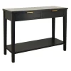 * Honeybloom Redmond 2-Drawer Console Table, Grey Less Expensive< Entryway Furniture