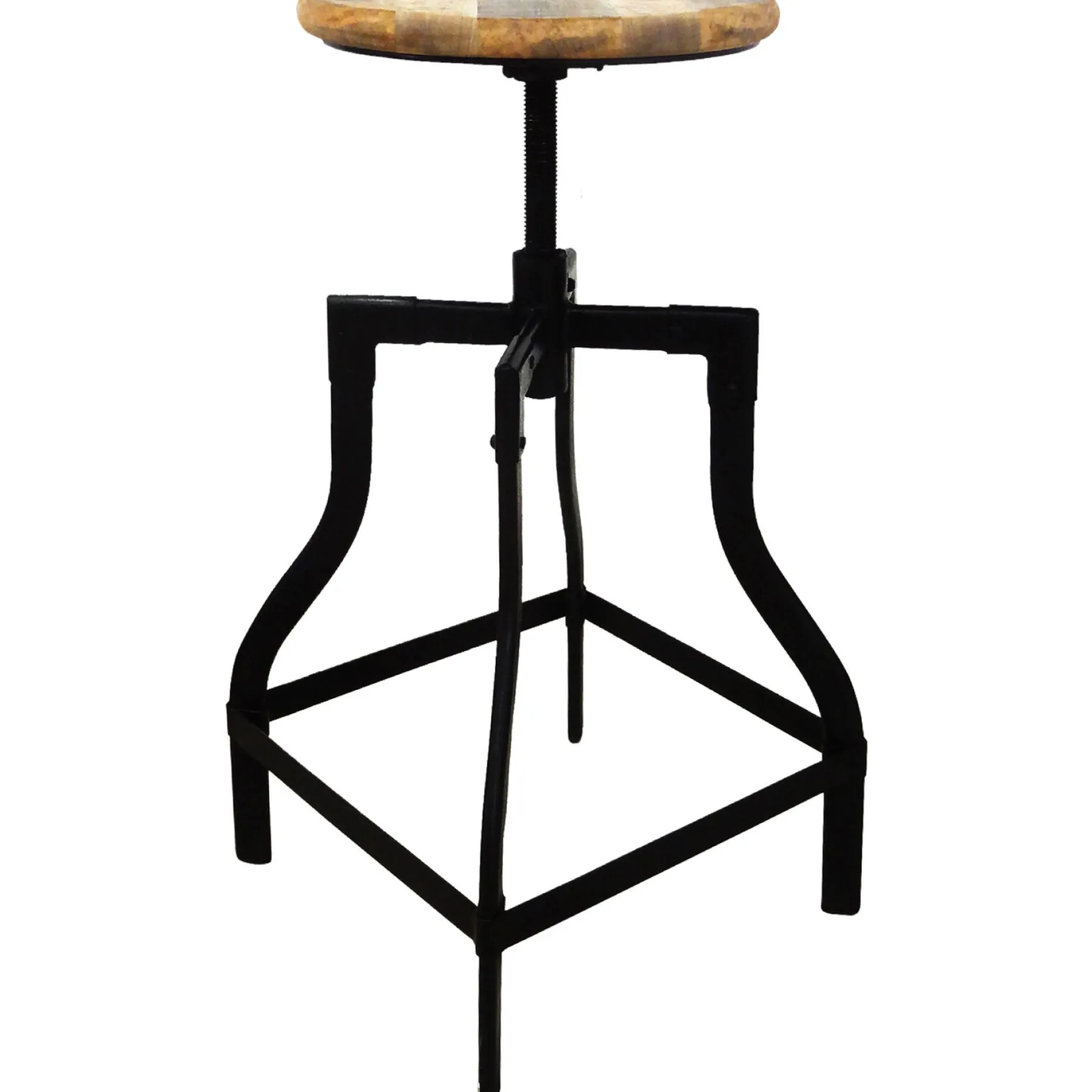 * Honeybloom Waco Adjustable Backless Barstool Good Quality< Barstools