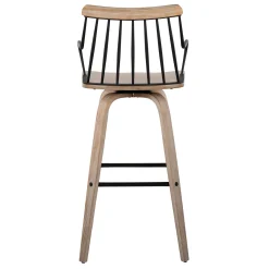 * Honeybloom Whitley Swivel Barstool Opening Sales< Barstools
