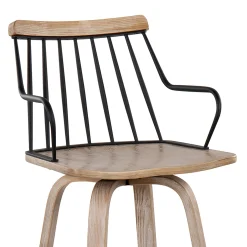 * Honeybloom Whitley Swivel Barstool Opening Sales< Barstools