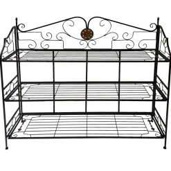 * 40In. Bronze/Gold 3 Tier, Large Bakers Rack Good Quality< Baker'S Racks & Bar Carts