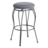 * Joseph Light Grey Backless Barstool, 29 Bargain Sale< Dining Chairs & Benches