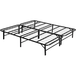 * King Metal Mattress Platform Frame Discount< Bedroom