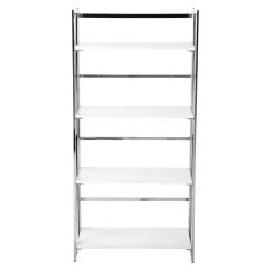 * Laila Ali Astrid Chrome Bookshelf Promotion< Office
