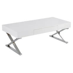 * Laila Ali Astrid White Coffee Table Cheaper< Coffee & End Tables