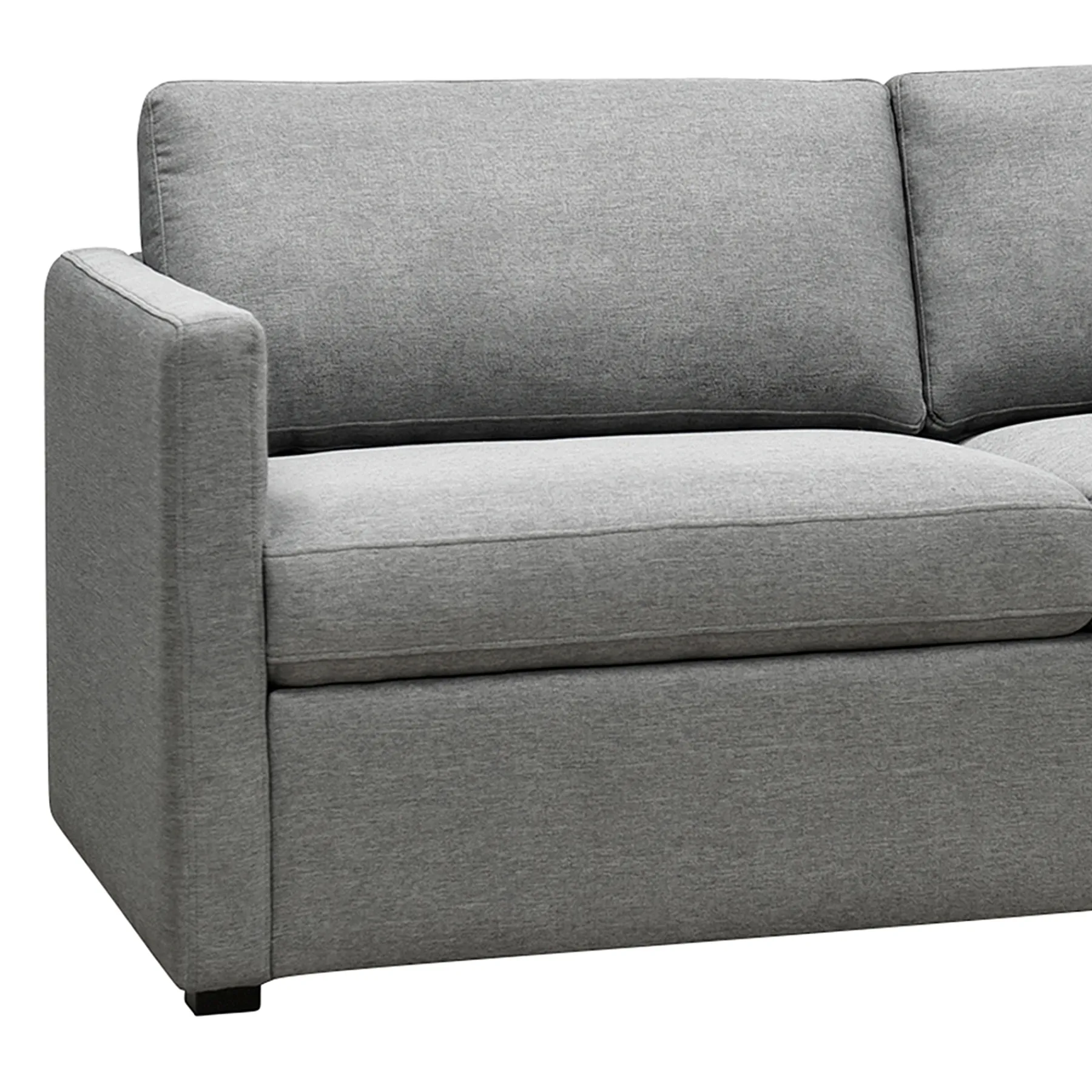* Laila Ali Harlowe Track Arm Sofa Grey Fashion< Sofas & Settees & Loveseats