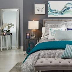 * Laila Ali White Wooden Nightstand, 24 Discount< Accent Tables