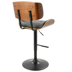 * Lombardi Adjustable Faux Leather Barstool Kd Opening Sales< Barstools