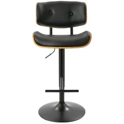 * Lombardi Adjustable Faux Leather Barstool Kd Opening Sales< Barstools