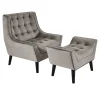 * Mays Chair And Ottoman Set Opening Sales< Accent Chairs