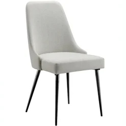 * Mereen Ivory Upholstered Dining Chair Promotion< Dining Chairs & Benches
