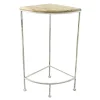 * Metal Corner Plant Stand With Wood Top Grey, Medium Cheaper< Plant Stands