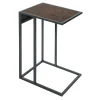 * Metal C-Table With Usb Port, Brown Promotion< Accent Tables