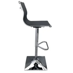 * Micah Adjustable Barstool, Black Low Price< Barstools