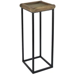 * Nst Wd/Mtl Plant Stand S Flash Sale< Plant Stands