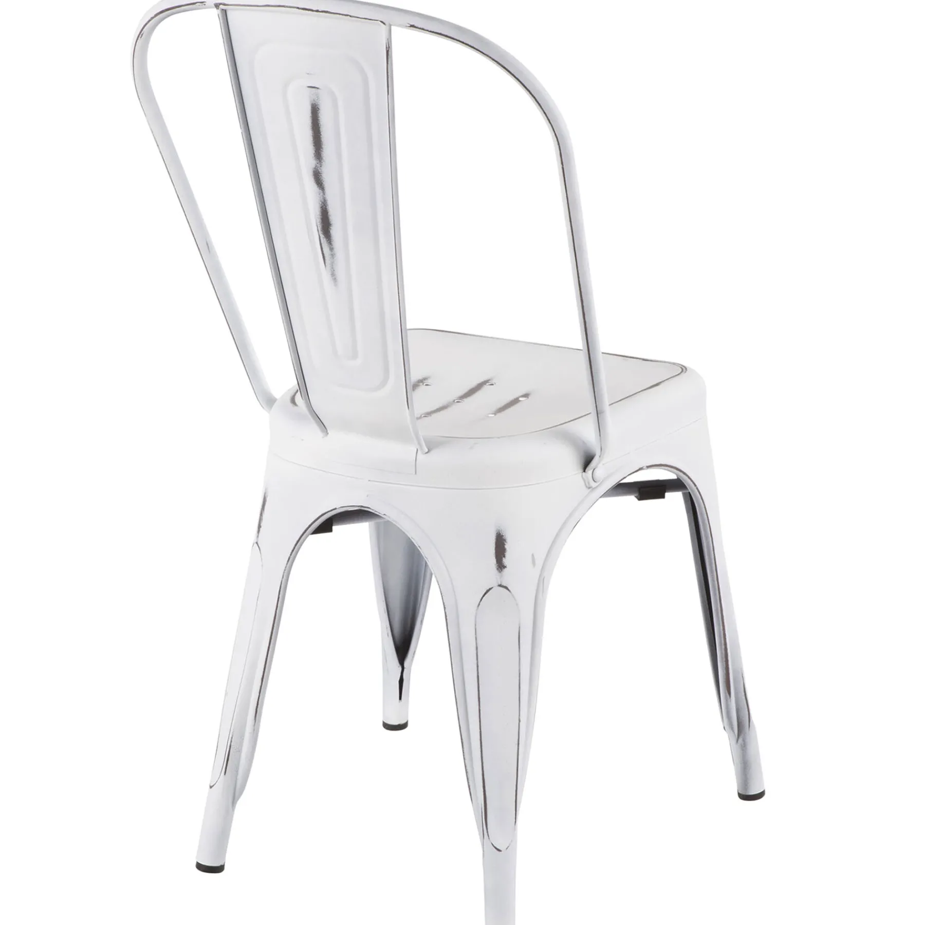 * Oregon Vintage White Metal Dining Chair Opening Sales< Dining Chairs & Benches