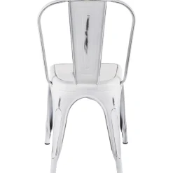 * Oregon Vintage White Metal Dining Chair Opening Sales< Dining Chairs & Benches