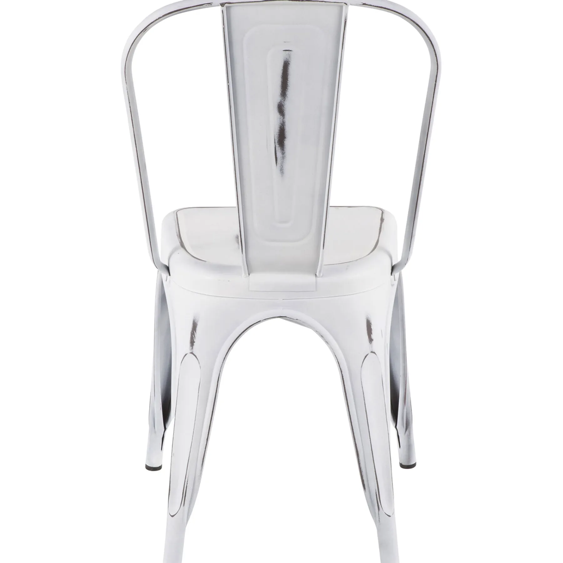 * Oregon Vintage White Metal Dining Chair Opening Sales< Dining Chairs & Benches