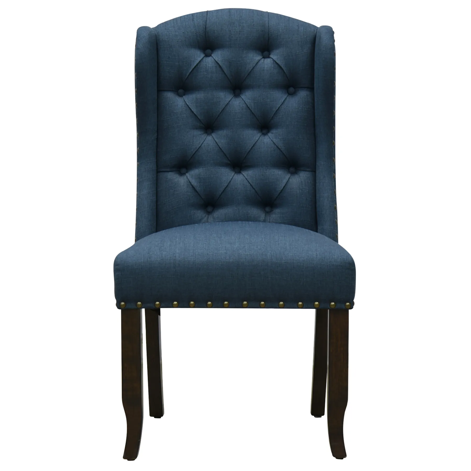 * Providence Aahmad Winged Dining Chair, Azure Low Price< Dining Chairs & Benches