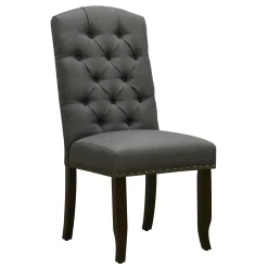 * Providence Amina Dining Chair, Charcoal Grey Exquisite Gifts< Dining Chairs & Benches