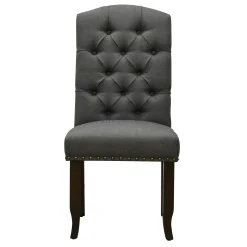 * Providence Amina Dining Chair, Charcoal Grey Exquisite Gifts< Dining Chairs & Benches