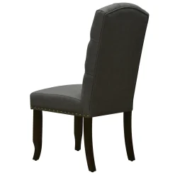 * Providence Amina Dining Chair, Charcoal Grey Exquisite Gifts< Dining Chairs & Benches