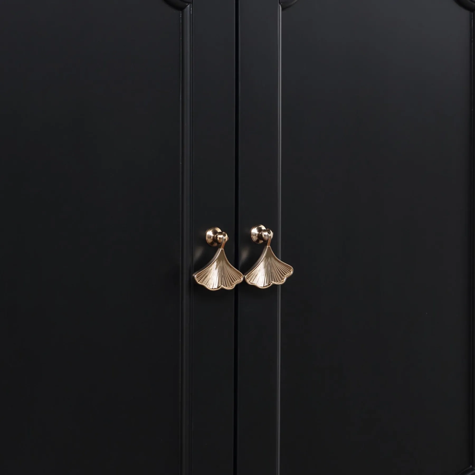 * Providence Asbury Black 2-Door Cabinet Cheaper< Cabinets & Chests