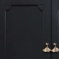 * Providence Asbury Black 2-Door Cabinet Cheaper< Cabinets & Chests
