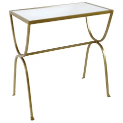 * Providence Astoria Console Table, Gold Featured< Entryway Furniture