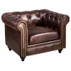 * Providence Chesterfield Tufted Chair, Kd Cheaper< Accent Chairs