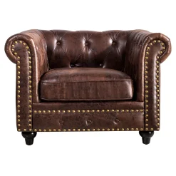 * Providence Chesterfield Tufted Chair, Kd Cheaper< Accent Chairs
