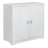 * Providence Clara White 2-Door Cabinet Opening Sales< Cabinets & Chests